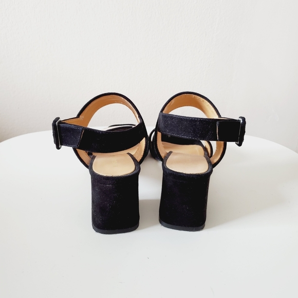 ANTHRO (Paolo Mattei) Colorblock Heeled Sandals - Picture 6 of 9